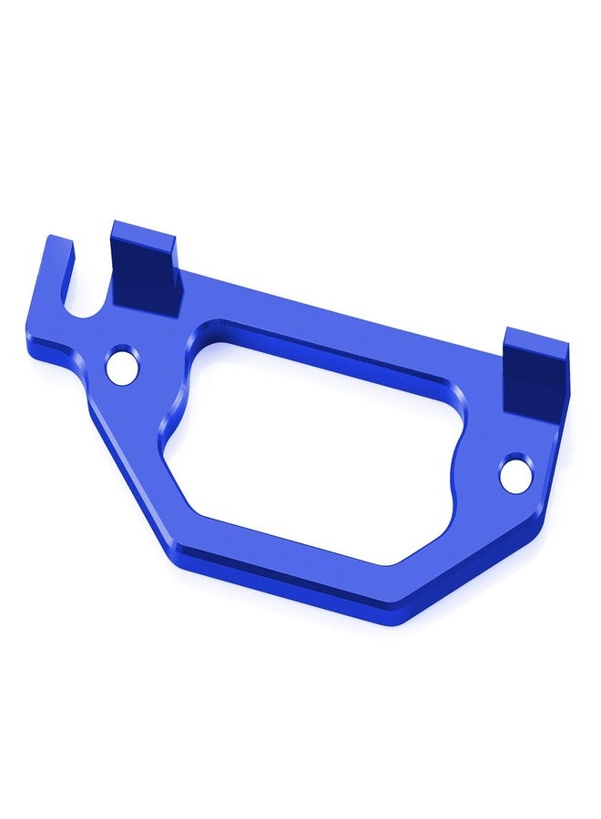 JGGZONE RC Aluminum Alloy Servo Mount Metal Servo Bracket Upgrade Parts Compatible with Tra-xxas LaTrax 1/18 Teton,Desert Prerunner RC Crawler Car Upgrade Replace Parts (Blue) - Image 5